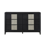 Garrison Charcoal/Gray LED Panel Bedroom Set from Homelegance - Luna Furniture