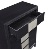 Garrison Charcoal/Gray LED Panel Bedroom Set from Homelegance - Luna Furniture