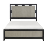 Garrison Charcoal/Gray LED Panel Bedroom Set from Homelegance - Luna Furniture