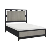 Garrison Charcoal/Gray LED Panel Bedroom Set from Homelegance - Luna Furniture