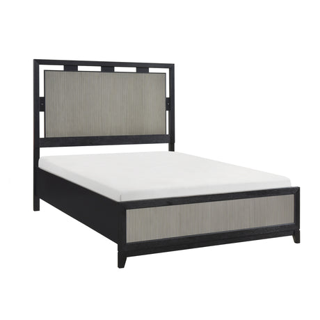 Garrison Charcoal 5pc Set (QB+NS+DR+MR+CH) from Homelegance - Luna Furniture