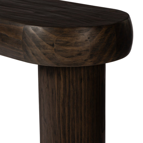 Sommer Console Table in Sienna Brown Pine from Four Hands - Luna Furniture