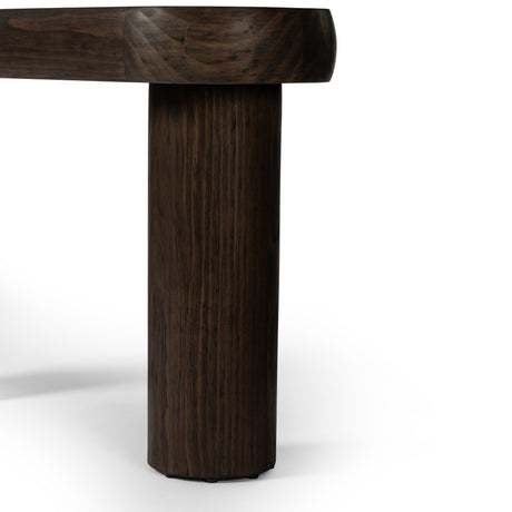 Sommer Console Table in Sienna Brown Pine from Four Hands - Luna Furniture