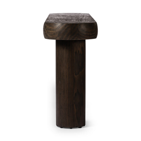 Sommer Console Table in Sienna Brown Pine from Four Hands - Luna Furniture