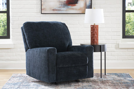 Aviemore Ink 2-Piece Sectional with Chaise and Rocker Recliner from Ashley - Luna Furniture