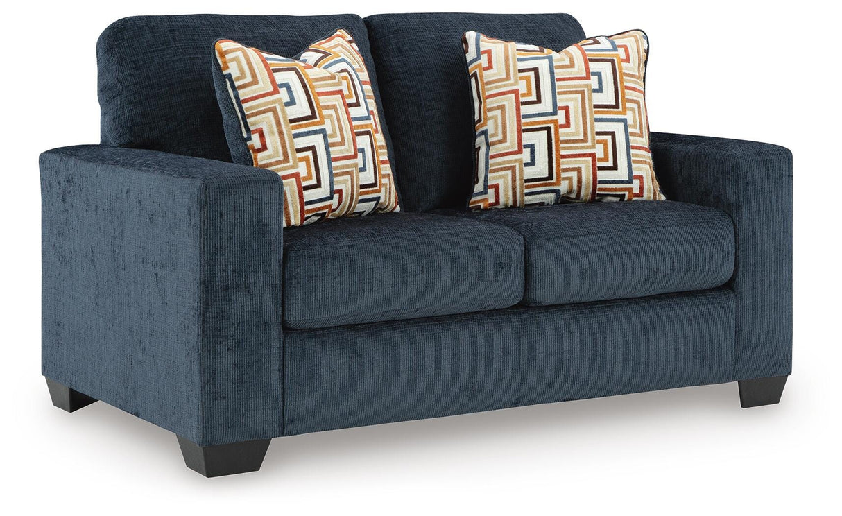 Aviemore Ink Sofa, Loveseat and Recliner from Ashley - Luna Furniture