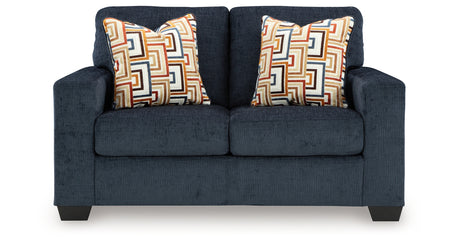 Aviemore Ink Loveseat from Ashley - Luna Furniture