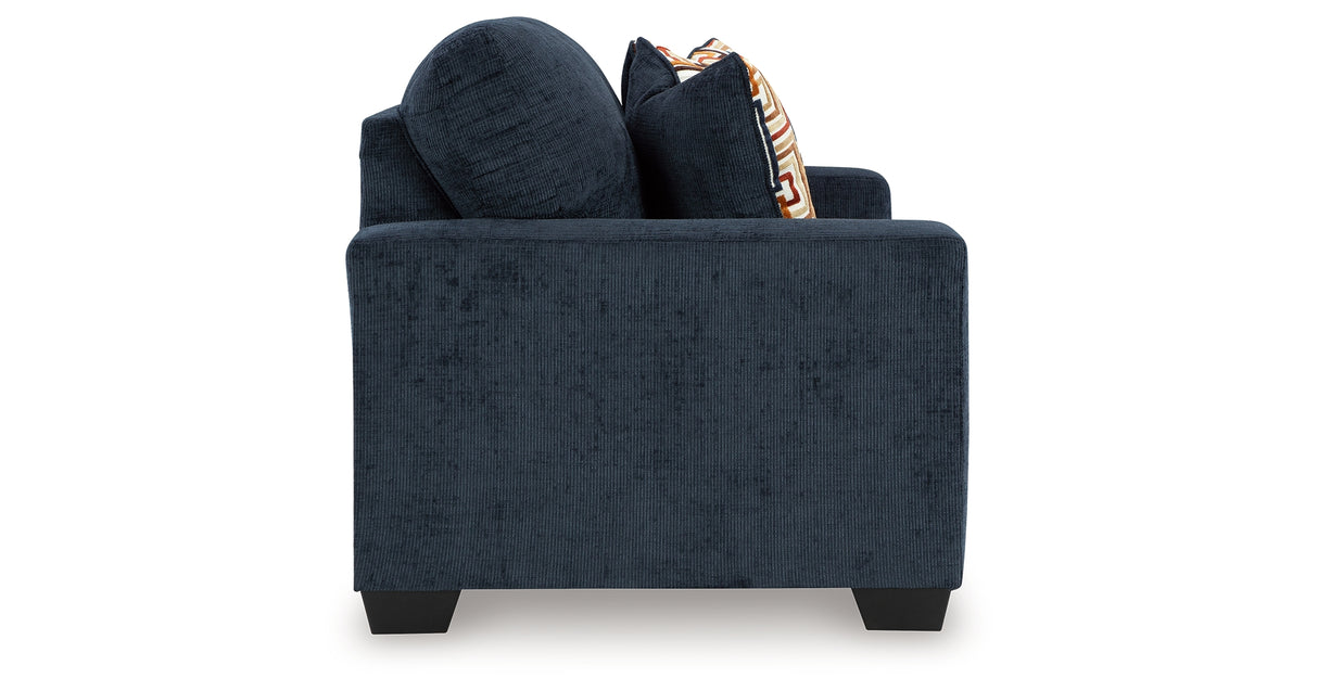 Aviemore Ink Sofa, Loveseat and Recliner from Ashley - Luna Furniture