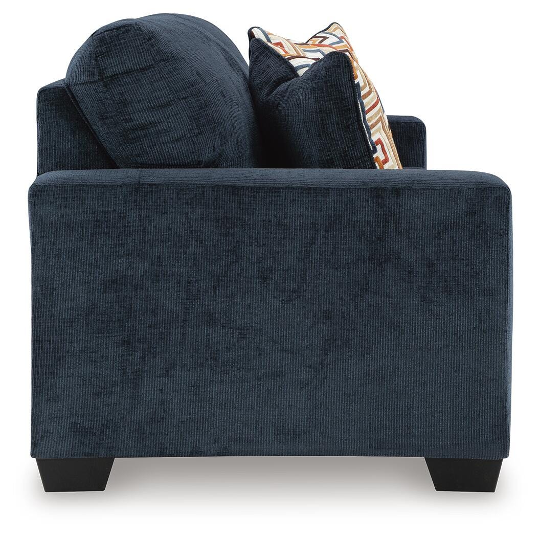 Aviemore Ink 2-Piece Sectional with Chaise and Rocker Recliner from Ashley - Luna Furniture