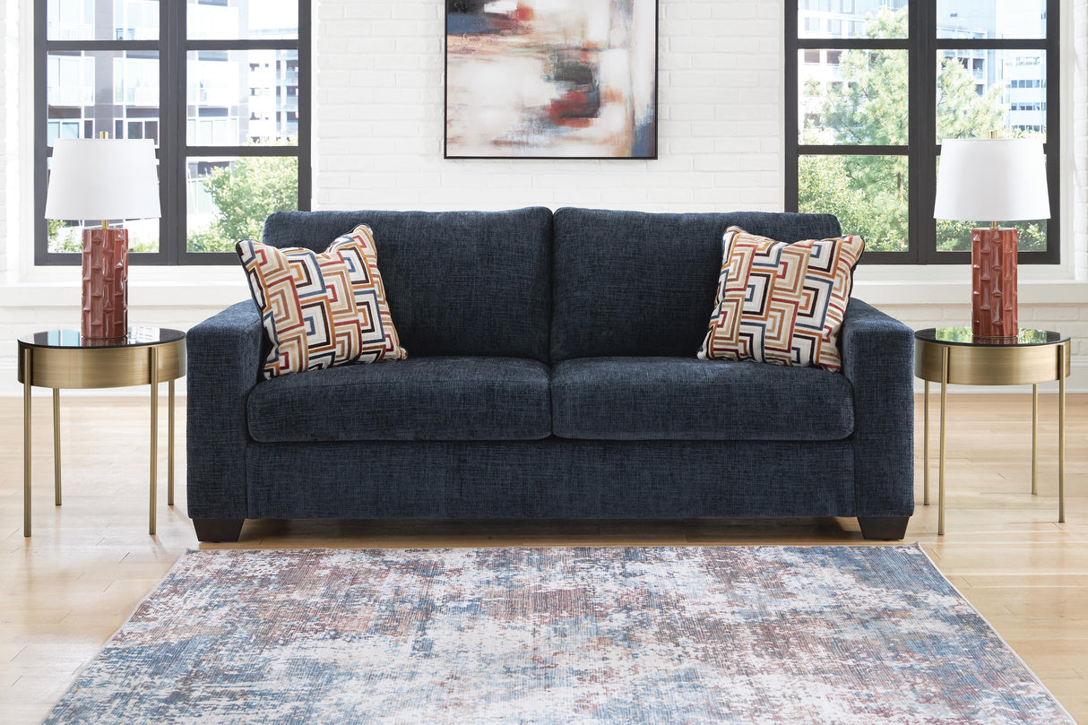 Aviemore Ink 2-Piece Sectional with Chaise and Rocker Recliner from Ashley - Luna Furniture