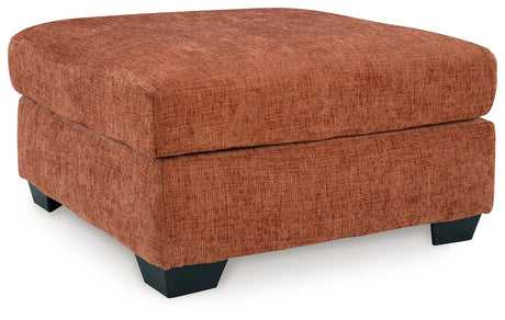 Aviemore Spice LAF Sectional with Ottoman and Recliner from Ashley Furniture - Luna Furniture