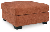 Aviemore Spice LAF Sectional with Ottoman and Recliner from Ashley - Luna Furniture