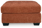 Aviemore Spice LAF Sectional with Ottoman and Recliner from Ashley - Luna Furniture
