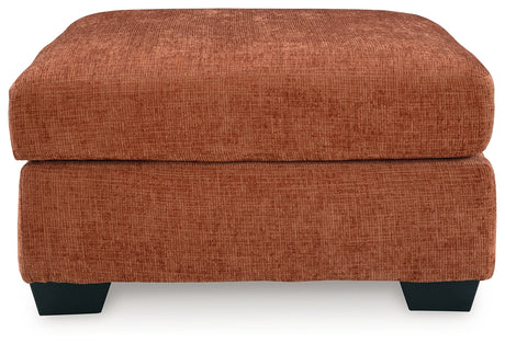 Aviemore Spice LAF Sectional with Ottoman and Recliner from Ashley Furniture - Luna Furniture
