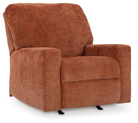 Aviemore Spice LAF Sectional with Ottoman and Recliner from Ashley Furniture - Luna Furniture