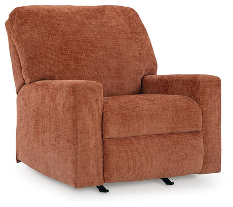 Aviemore Spice LAF Sectional with Ottoman and Recliner from Ashley Furniture - Luna Furniture
