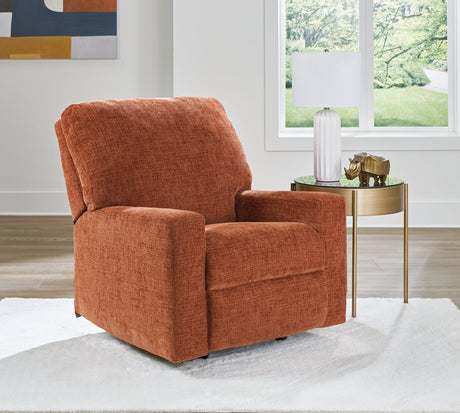 Aviemore Spice LAF Sectional with Ottoman and Recliner from Ashley Furniture - Luna Furniture