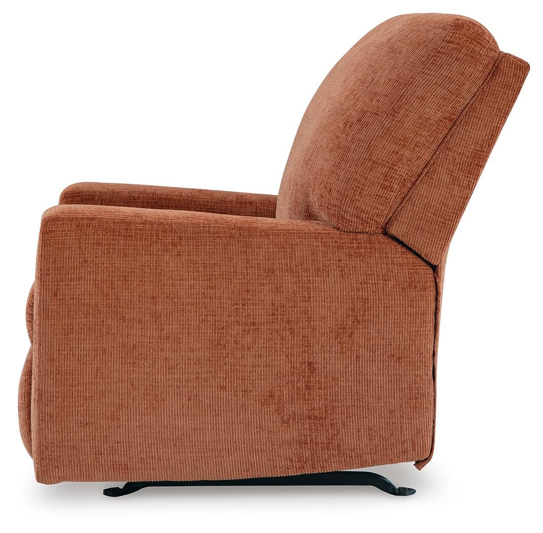 Aviemore Spice LAF Sectional with Ottoman and Recliner from Ashley - Luna Furniture