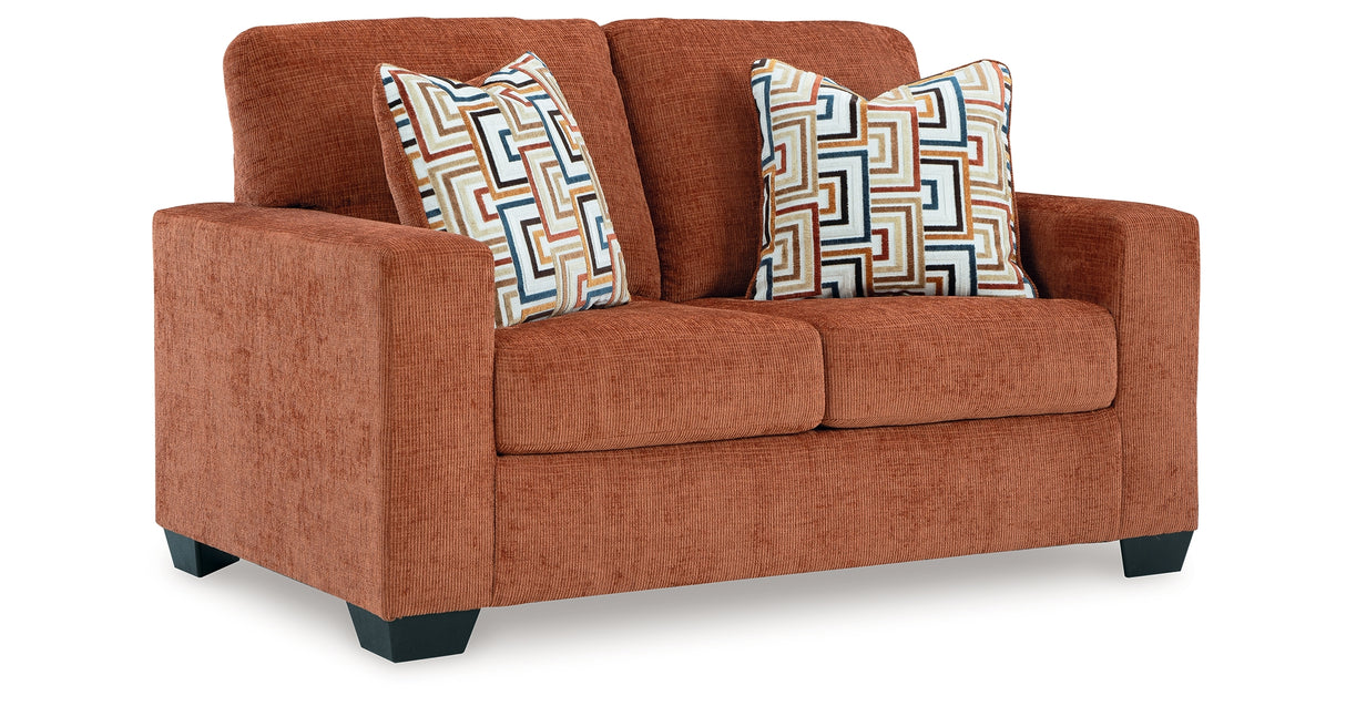 Aviemore Spice Loveseat from Ashley Furniture - Luna Furniture