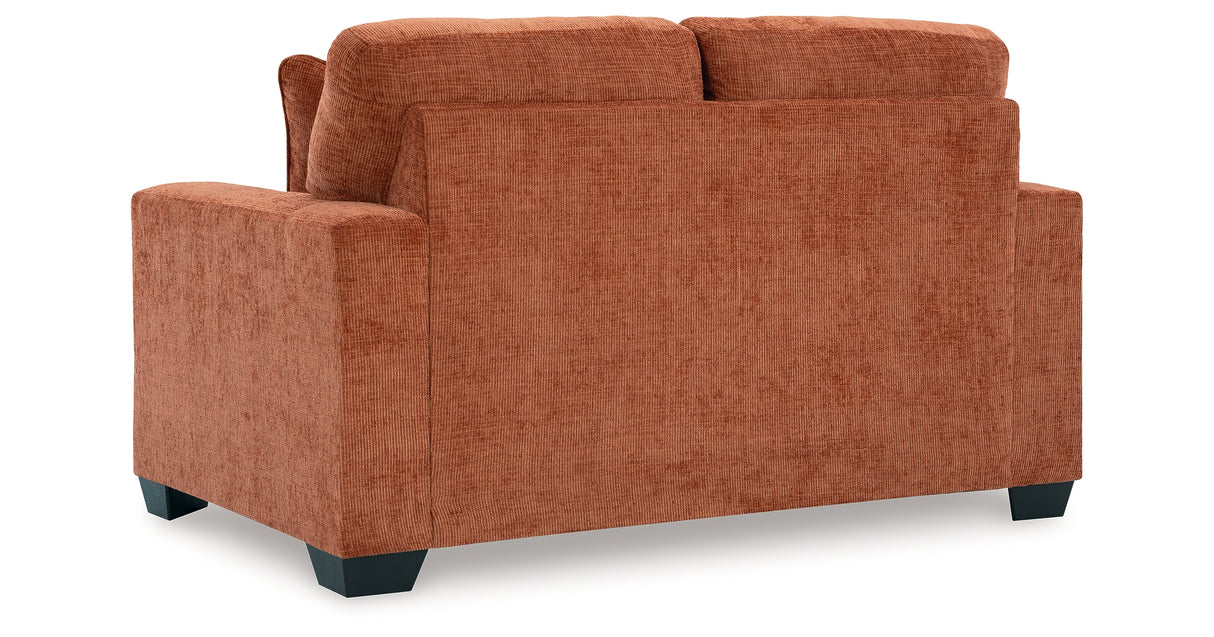 Aviemore Spice Loveseat from Ashley Furniture - Luna Furniture