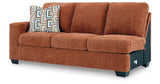 Aviemore Spice Left-Arm Facing Sofa from Ashley - Luna Furniture