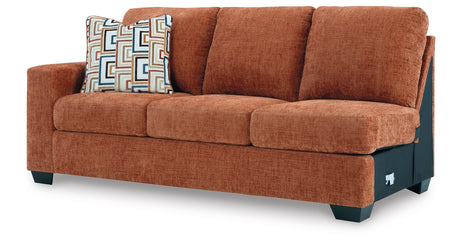 Aviemore Spice Left-Arm Facing Sofa from Ashley - Luna Furniture