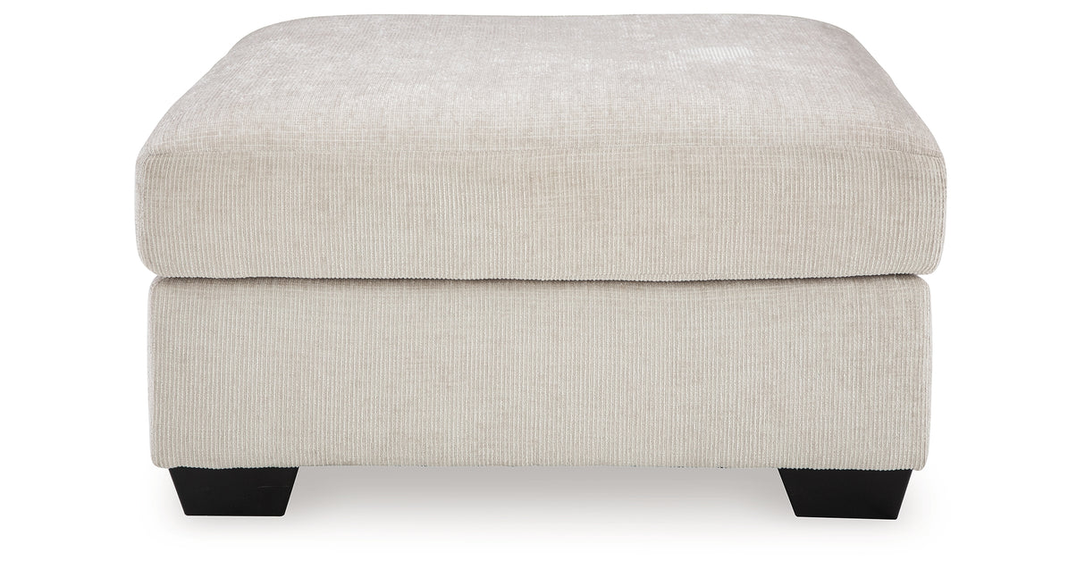 Aviemore Stone Oversized Accent Ottoman from Ashley - Luna Furniture