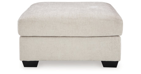Aviemore Stone Oversized Accent Ottoman from Ashley - Luna Furniture