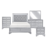 Anatole Metallic Silver 4pc Set (QB+NS+DR+MR)