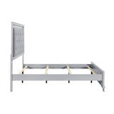 Anatole Metallic Silver Queen Bed from Homelegance - Luna Furniture