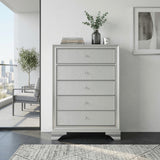 Anatole Metallic Silver Chest from Homelegance - Luna Furniture