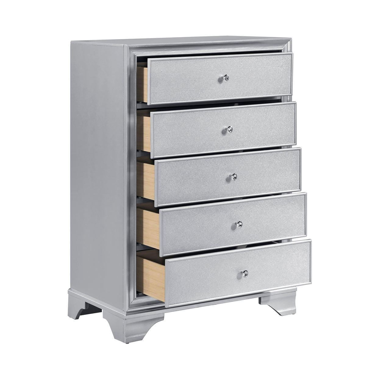 Anatole Metallic Silver Mirror from Homelegance - Luna Furniture