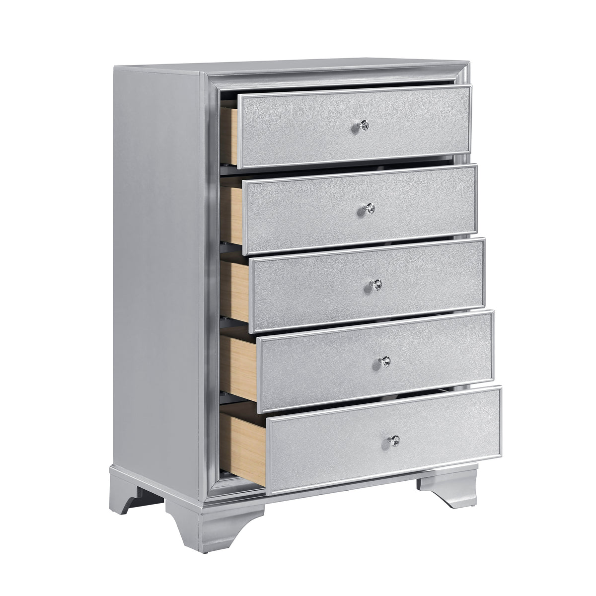 Anatole Metallic Silver 4pc Set (QB+NS+DR+MR)