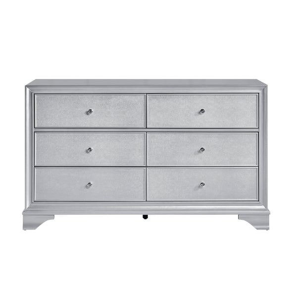 Anatole Metallic Silver Dresser