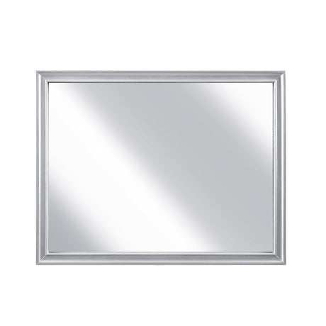 Anatole Metallic Silver Mirror from Homelegance - Luna Furniture