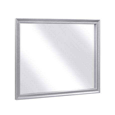 Anatole Metallic Silver Mirror from Homelegance - Luna Furniture