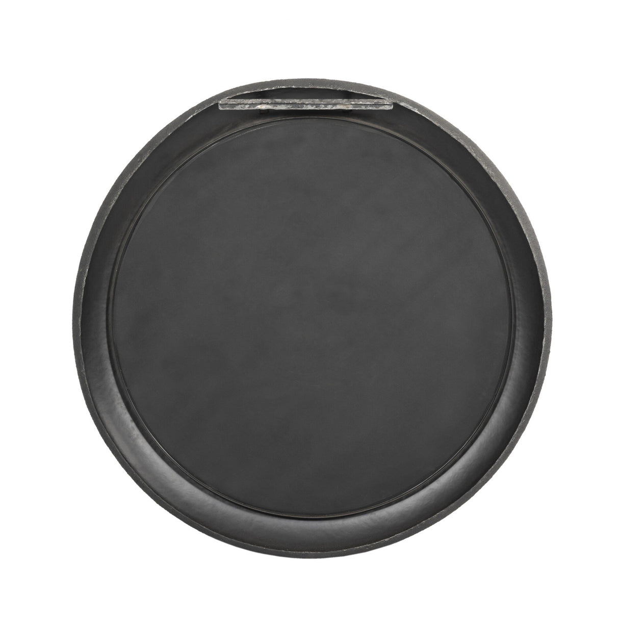Grazia Wall Mirror in Black Plaster Iron from Four Hands - Luna Furniture