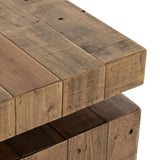 Matthes Console Table - 94" in Sierra Rustic Natural from Four Hands - Luna Furniture