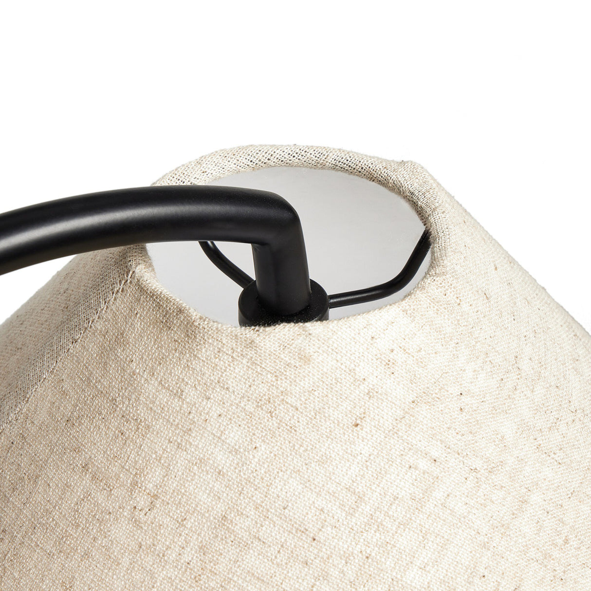Emile Table Lamp in Matte Black from Four Hands - Luna Furniture