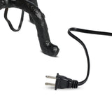 Neville Table Lamp in Matte Black Cast Aluminum from Four Hands - Luna Furniture