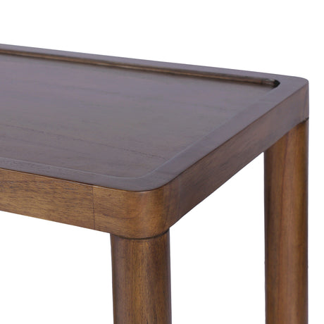 Gabriella Console Table in Brown Mindi Veneer from Four Hands - Luna Furniture