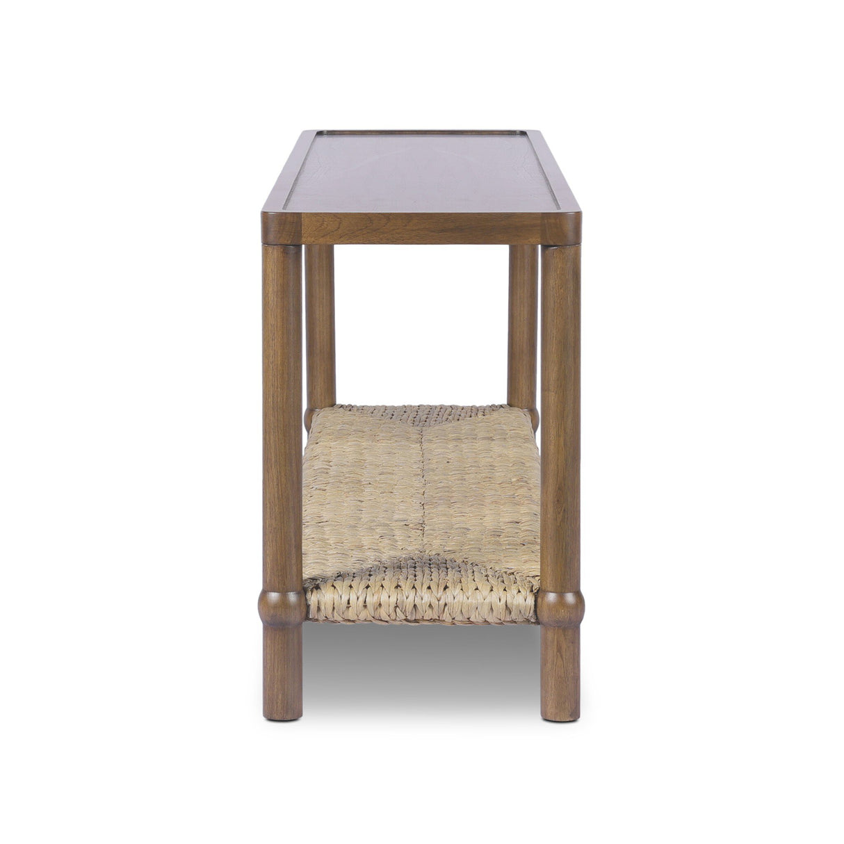 Gabriella Console Table in Brown Mindi Veneer from Four Hands - Luna Furniture
