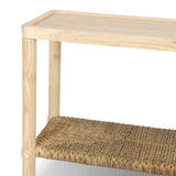 Gabriella Console Table in Light Natural Sungkai Veneer from Four Hands - Luna Furniture