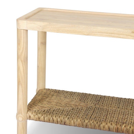 Gabriella Console Table in Light Natural Sungkai Veneer from Four Hands - Luna Furniture