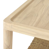 Gabriella Console Table in Light Natural Sungkai Veneer from Four Hands - Luna Furniture