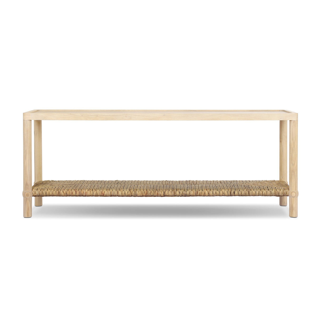 Gabriella Console Table in Light Natural Sungkai Veneer from Four Hands - Luna Furniture
