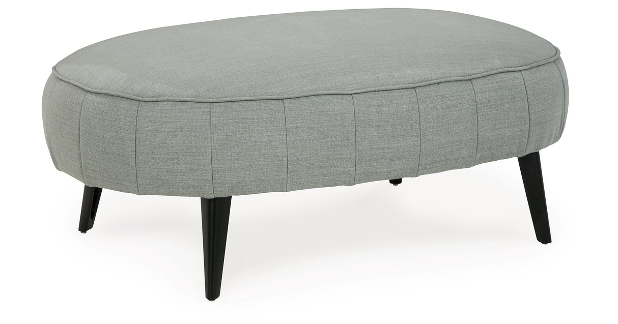 Hollyann Gray Oversized Accent Ottoman from Ashley - Luna Furniture