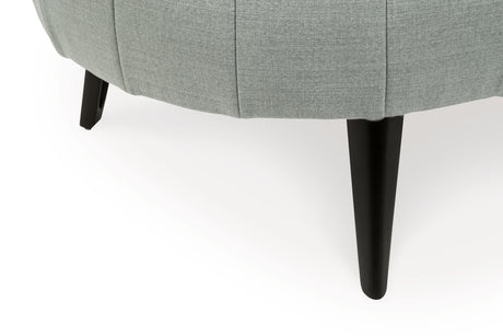 Hollyann Gray Oversized Accent Ottoman from Ashley - Luna Furniture