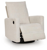 Oaklynn-Manor Canvas Swivel Glider Recliner from Ashley - Luna Furniture