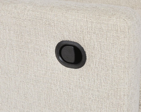 Oaklynn-Manor Canvas Swivel Glider Recliner from Ashley - Luna Furniture